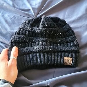 CC knit beanie
